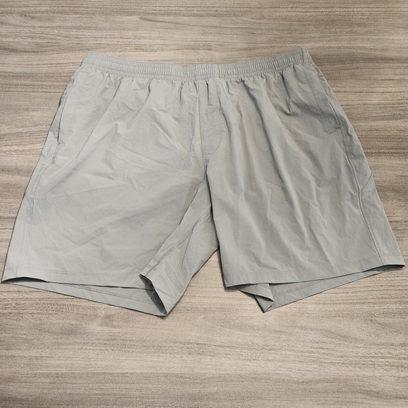 Other - BEARBOTTOM Shorts Gray‎ Stretch Men XXL 7" Pockets Elastic Waist Outdoors Hiking